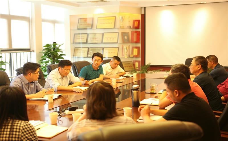 省pg麻将胡了免费模拟器投资集团党委委员、副总司理徐锡惠一行到中成集团调研指导事情